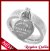 Anillo Tiffan 2 Corazones PLATINUM