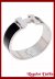 Pulsera A. Quirrgico BLACK/PLAT 18MM